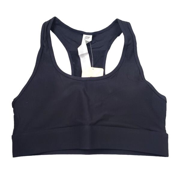 Fabletics ON THE GO BLACK MEDIUM IMPACT SPORTS BRA, SIZE MEDIUM - Picture 3 of 6